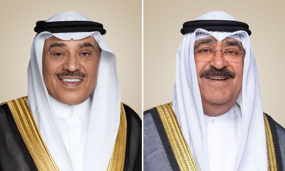 سمو أمير البلاد يتلقى رسالة تهنئة من سمو ولي العهد بمناسبة عيد الأضحى المبارك