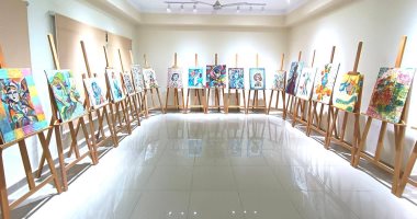 افتتاح معرض رؤى معاصرة لفن الباتيك بكلية الفنون التطبيقية جامعة طنطا