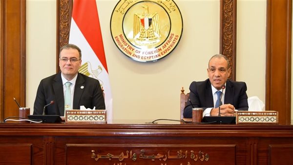 وزير الخارجية: تطوير آليات العمل في ملف التعاون الدولي (صور)