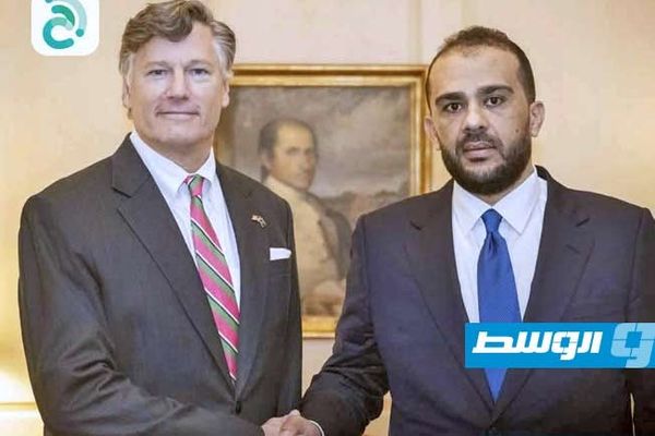 الزوبي يبحث مع نائب وزير الخارجية الأميركي التعاون في المجالات الأمنية والدفاعية