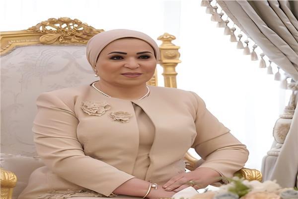 السيدة انتصار السيسي تهنئ الشعب المصري والأمتين العربية والإسلامية بحلول عيد الفطر