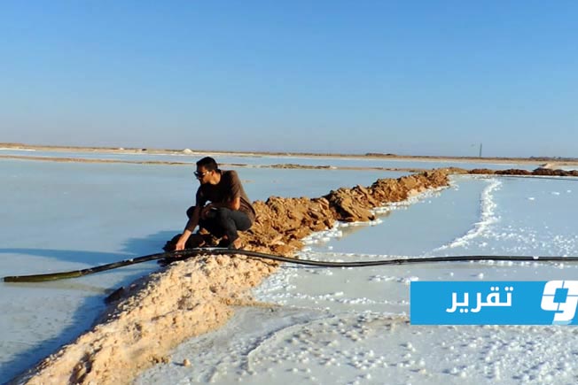 حصاد الملح في «كركورة».. مصدر الرزق يتحول إلى إرث
