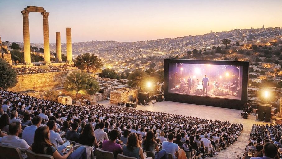"جرش السينمائي".. رهان على الفيلم الغنائي وتجربة العرض بالمكان