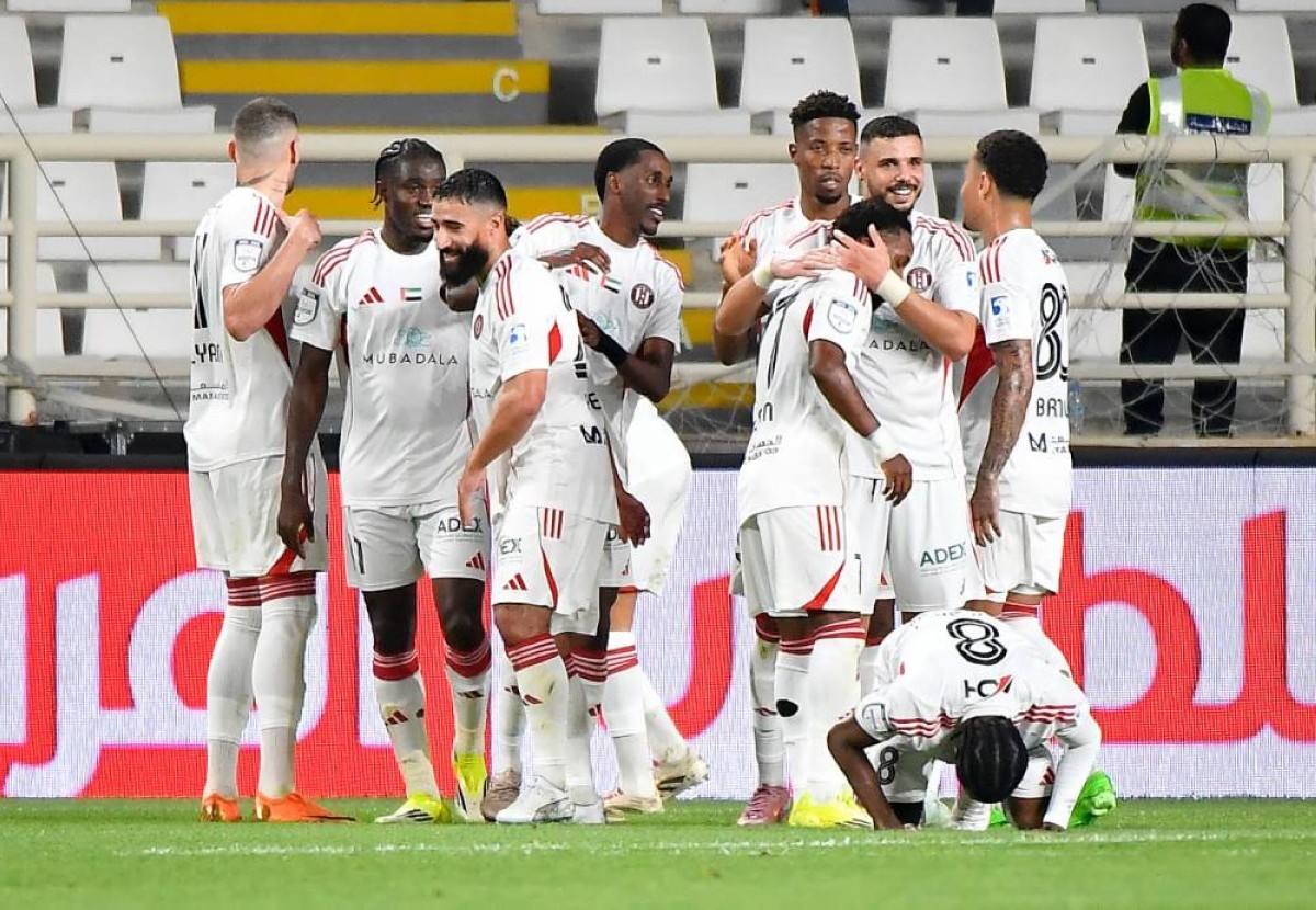 الجزيرة يهزم الوحدة ويفك عقدته في ديربي أبوظبي