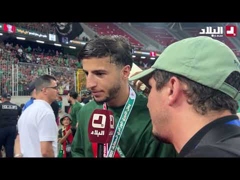 #Watch: Statement by #MCAlgiers player Oussama Benhaoua after winning the 10th league title in th...