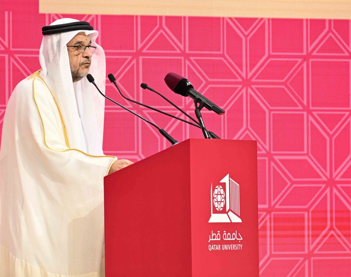 ‫ رئيس جامعة قطر يؤكد مواصلة دعم الكوادر للالتحاق بسوق العمل من خلال تعليم أكاديمي متميز يواكب متطلبات العصر