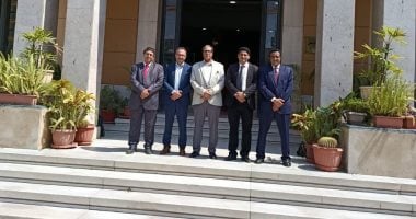 القومي للبحوث يبحث التعاون مع جامعة Hellenic Mediterranean اليونانية