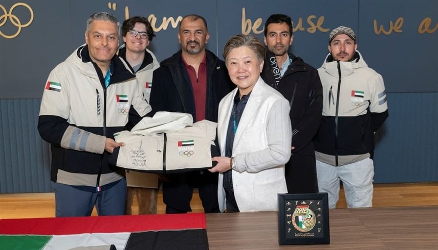 الإمارات تختتم مشاركتها التاريخية الأولى في الألعاب الأولمبية الشتوية