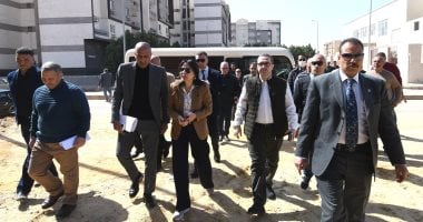 وزيرة الإسكان تتفقد مشروع سكن مصر بمدينة الشروق