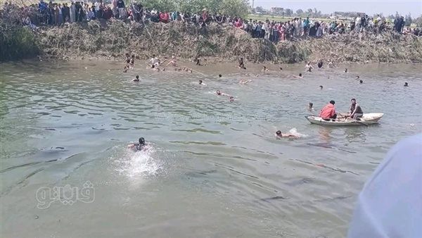 انتشال جثة شاب من مياه الرياح التوفيقي بكفر شكر في القليوبية
