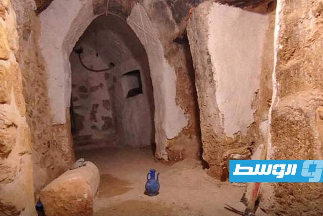 مواصلة أعمال صيانة وترميم مسجد أبي نصر التلموشائي بجبل نفوسة