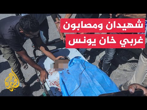 Gaza Emergency Services Source: 2 killed, including a child, in an Israeli airstrike west of Khan...