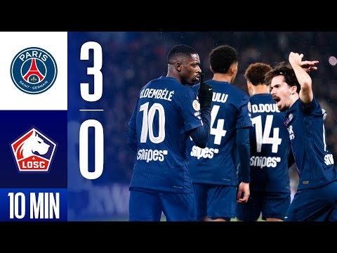 Extended highlights – Victory at the Parc des Princes against Lille! 🔥