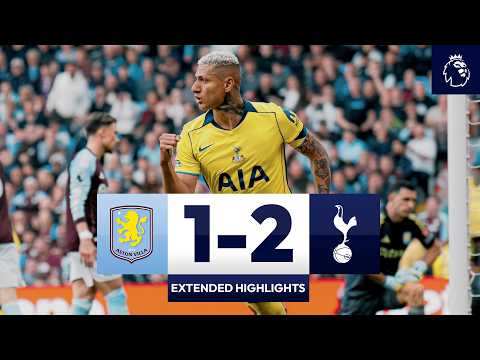 Aston Villa 1-2 Spurs | Extended Premier League Highlights