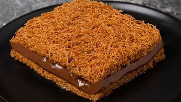 طبق حلو فاخر، طريقة عمل الكنافة بالنوتيلا