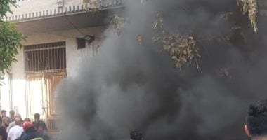 اندلاع حريق داخل جراج سيارات فى البيطاش والحماية المدنية تدفع بمعداتها