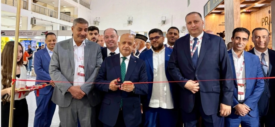افتتاح الجناح الأردني المشارك بمعرض "فود إكسبو سوريا"