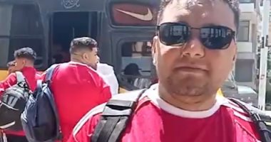 رايحين ندعم فريقنا.. شاهد جمهور الأهلى فى كفر الشيخ أثناء انطلاقه لملعب القمة 132