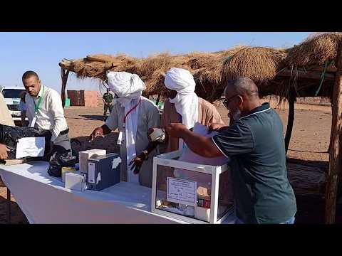 تشريعيات 2 يوليو : انطلاق التصويت بالمكاتب المتنقلة بولاية إيليزي في ظروف تنظيمية محكمة