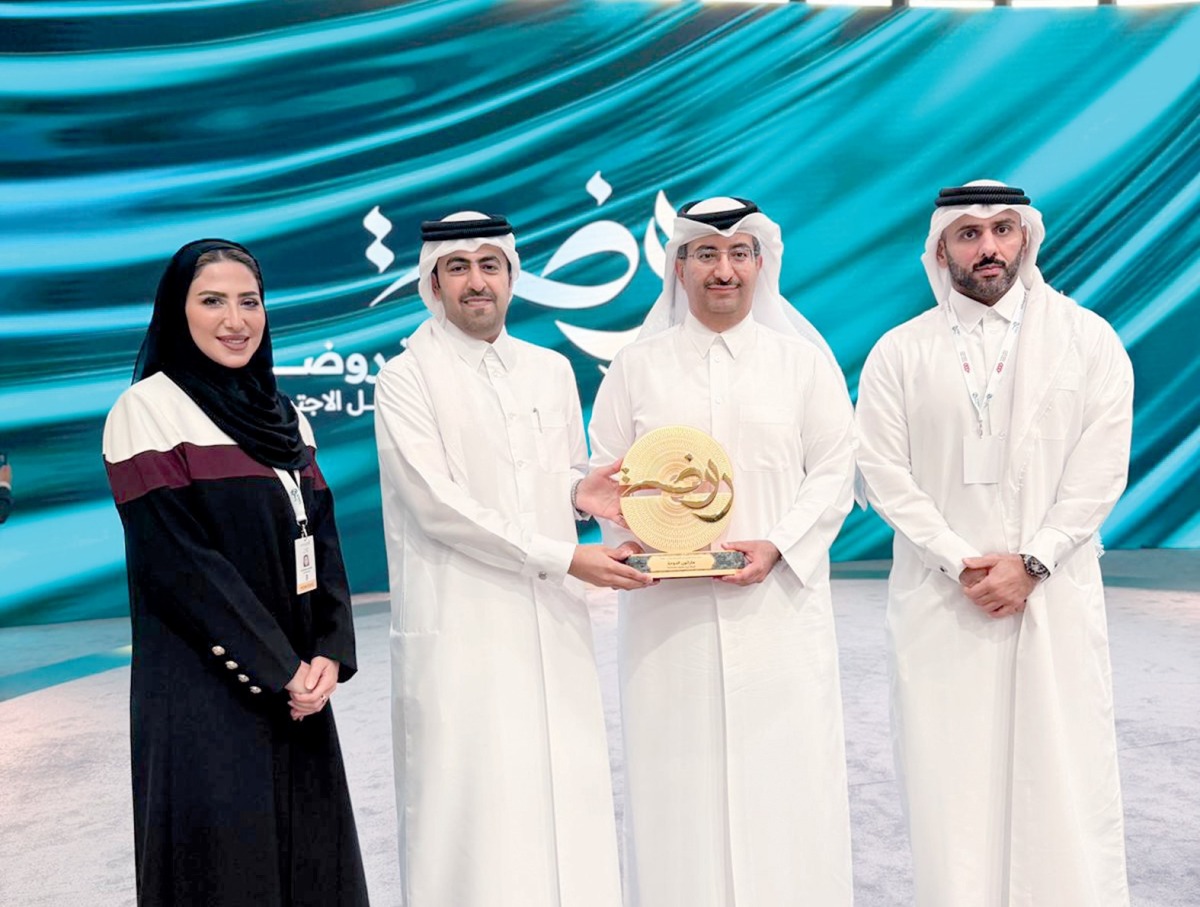 ‫ عن مبادراتها المجتمعية «ماراثون الدوحة».. أريدُ تفوز بجائزة «روضة» للتميّز في العمل الاجتماعي
