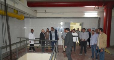 رئيس مياه سوهاج يتفقد محطات الصرف الصحى بجرجا