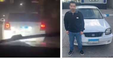 ضبط السائق المتهور بعد استعراض مرعب عرّض حياة المواطنين للخطر