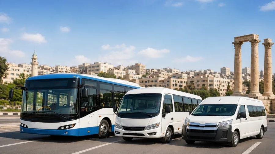 هيئة النقل:طرح 35 خط نقل عام جديد في الزرقاء والمفرق وجرش لتعزيز الخدمة