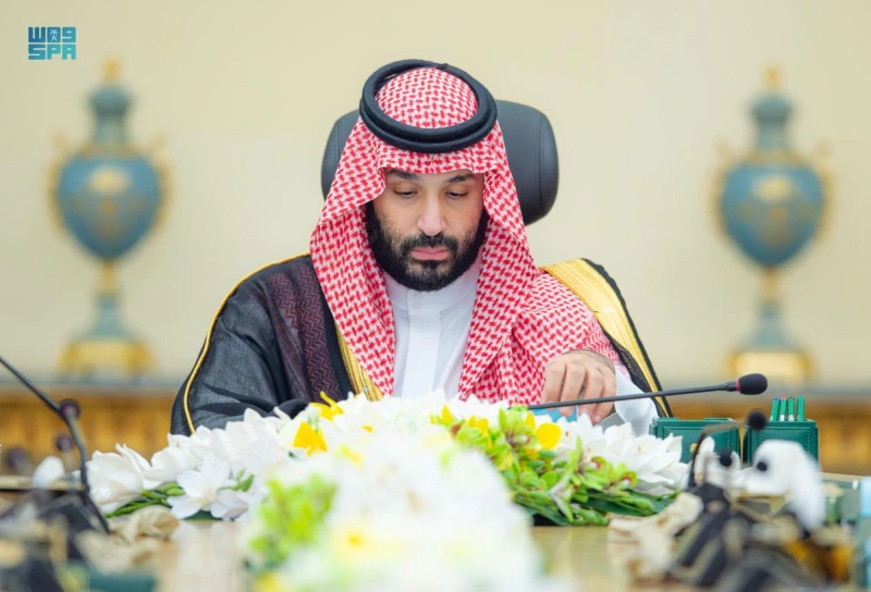 ولي العهد يرأس جلسة مجلس الوزراء في جدة
