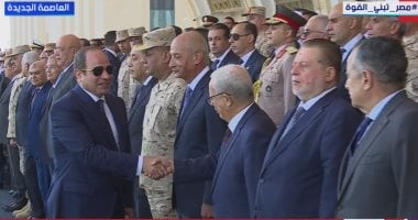 بث مباشر.. الرئيس السيسى يشهد استعراض إمكانيات أجهزة الدولة لمجابهة الأزمات