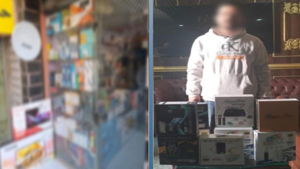 ضبط محل بالجيزة يبيع أجهزة "ريسيفر" غير مرخصة لفك شفرات القنوات