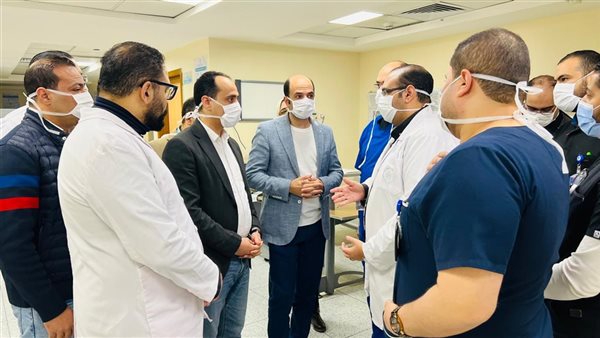 توجيهات رئيس الرعاية الصحية بشأن المصابين في حادث محور 30 يونيو ببورسعيد