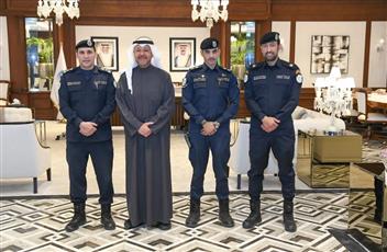 محافظ الفروانية يستقبل مدير أمن المحافظة والقيادات الأمنية لمناقشة تعزيز الأمن خلال رمضان