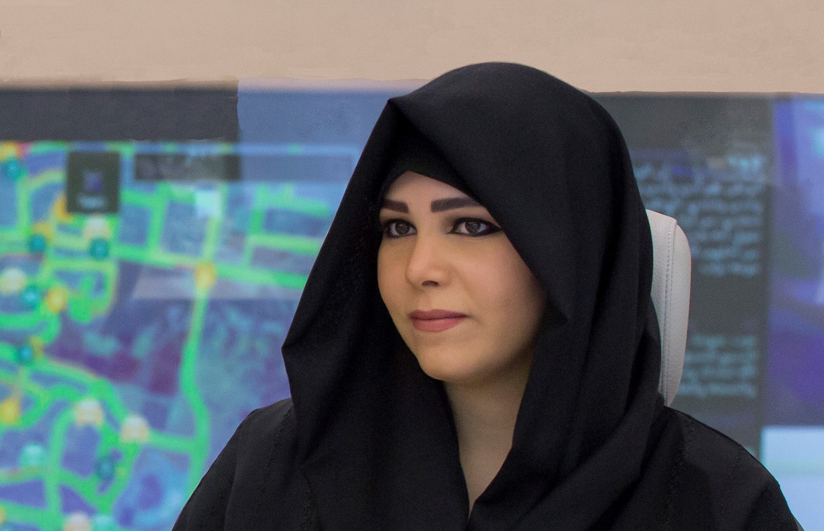 لطيفة بنت محمد تطلع على سير أعمال إعادة تأهيل حصن الفهيدي