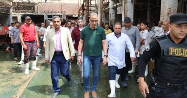 محافظ الجيزة يتفقد مجزرى المنيب والوراق قبل بدء استقبال الأضاحى