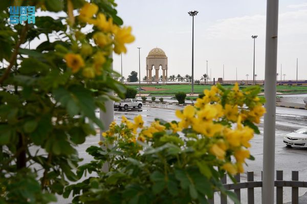 رفحاء تُسجّل أعلى كمية هطول أمطار