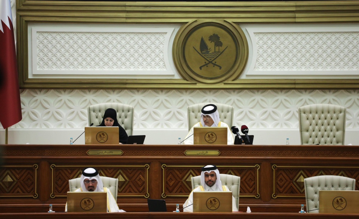 ‫ مجلس الشورى يعقد جلسته الأسبوعية ويقر مشروع قانون بشأن الغذاء