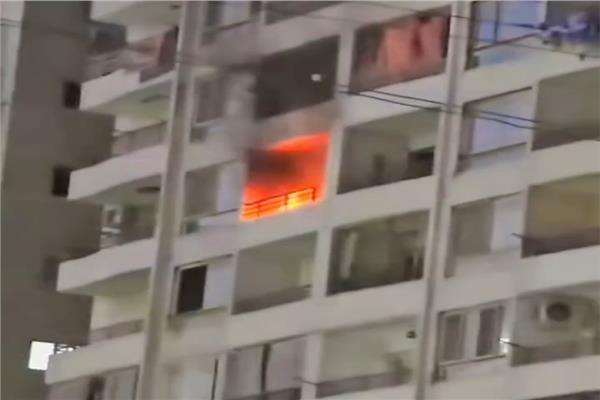 السيطرة على حريق بشقة سكنية في شبرا الخيمة| صور