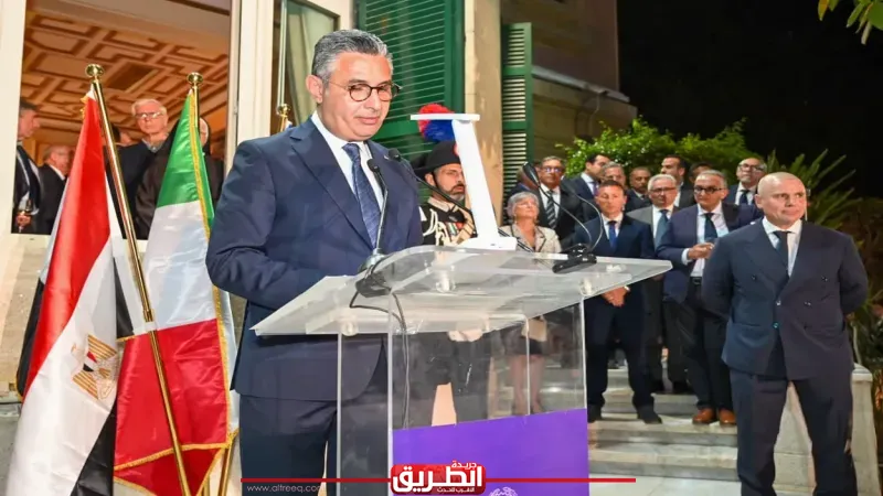 بالإنابة عن رئيس مجلس الوزراء.. الدكتور شريف فاروق يشارك في احتفال سفارة إيطاليا بالقاهرة بالعيد الوطني للجمهورية الإيطالية