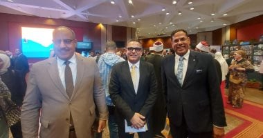 رئيس تحرير اليوم السابع يشارك فى افتتاح معرض مكتبة الإسكندرية الدولى