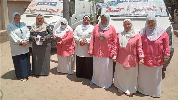 صحة بنى سويف تنظم قافلة طبية مجانية بقرية صفط الشرقية بمركز الواسطى