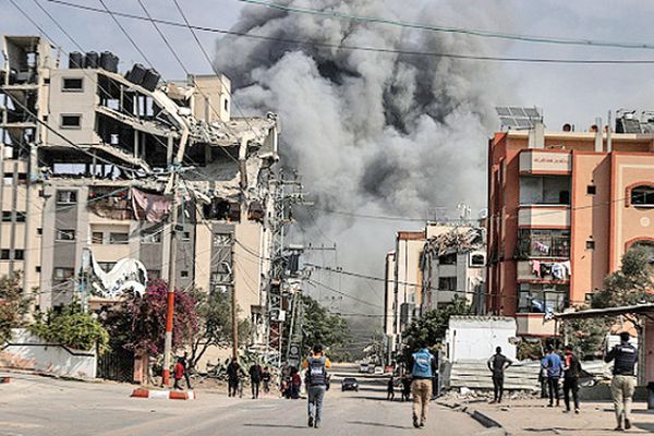 استشهاد فلسطيني في قصف على قطاع غزة