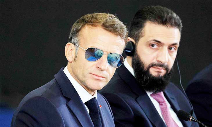 ماكرون في دمشق: عبوات جيو ـ سياسية وأخرى ناسفة