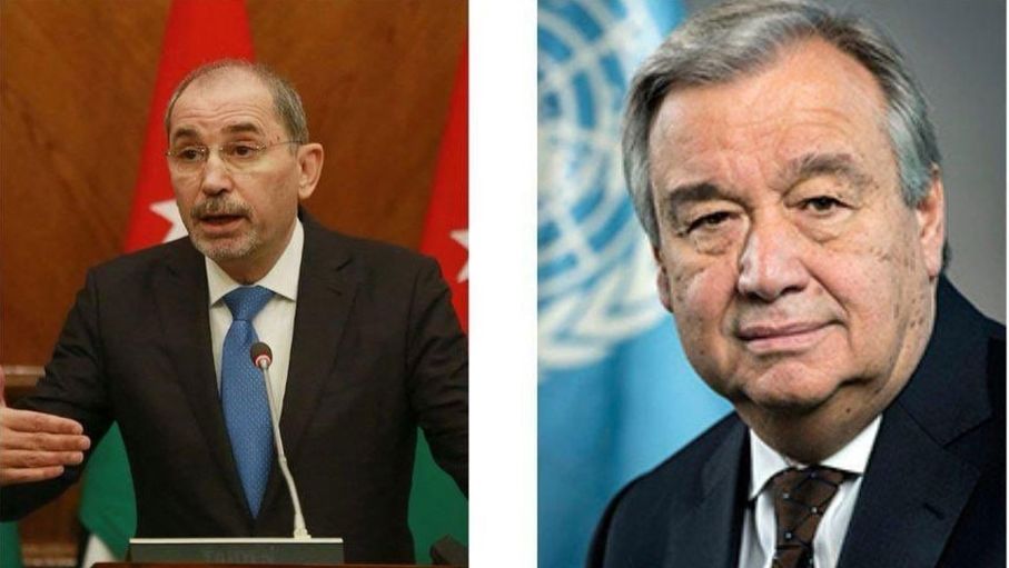 الصفدي وغوتيريش يبحثان سبلَ تعزيز التعاون بين المملكة والأمم المتحدة ومنظماتها