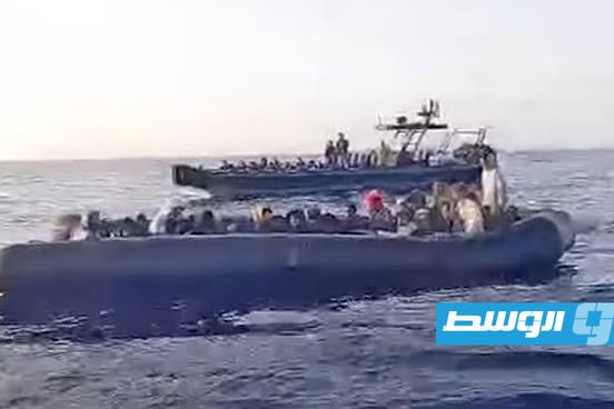 «القيادة العامة» تعلن إنقاذ مركبين يحملان 70 مهاجرًا قبالة سواحل طبرق