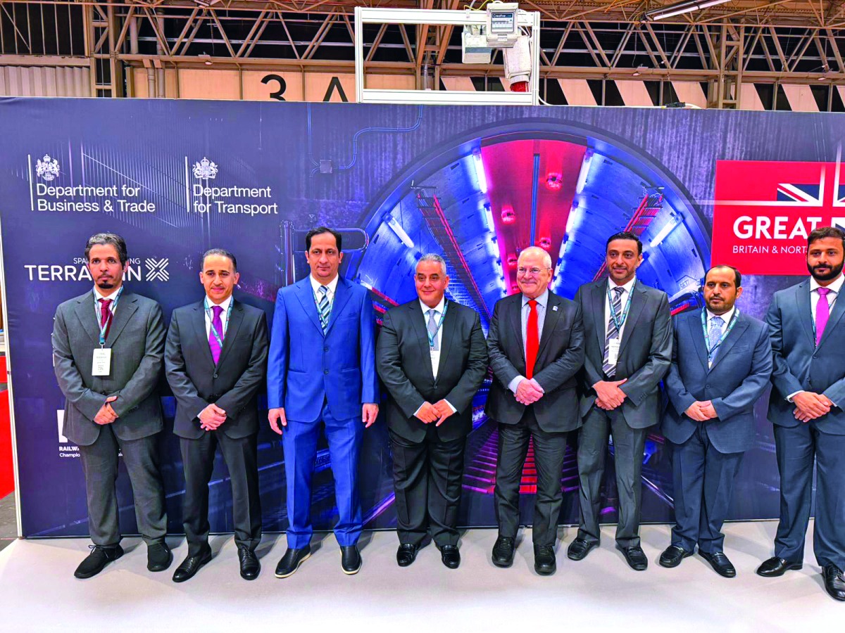 ‫ مشاركة قطرية في معرض السكك الحديدية بالمملكة المتحدة