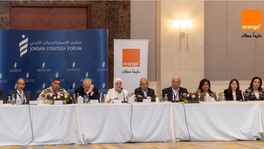 أورنج الأردن ترعى جلسة حوارية لمنتدى الاستراتيجيات الأردني