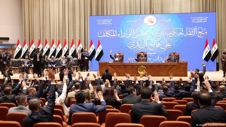 برلمان العراق يمنح الثقة لحكومة الزيدي