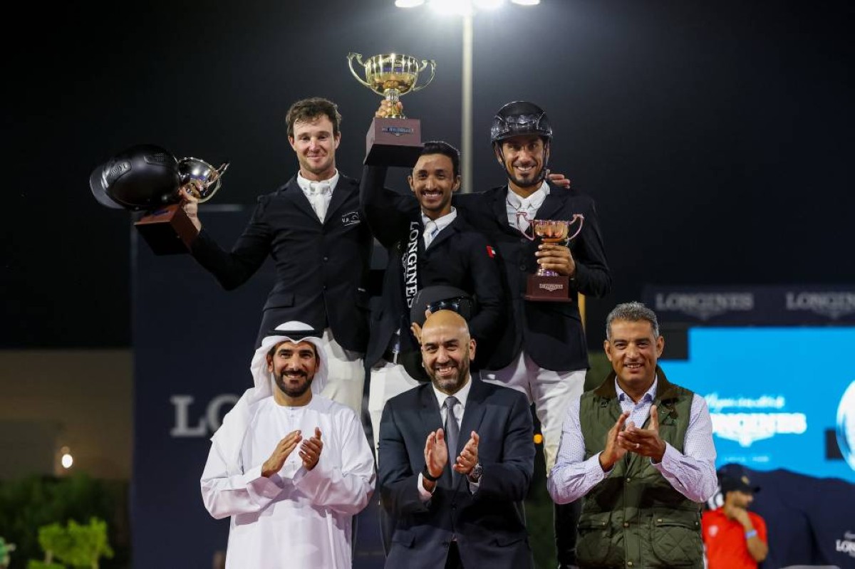 المرزوقي بطلاً لـ«دولية الشارقة الـ 26 لقفز الحواجز»