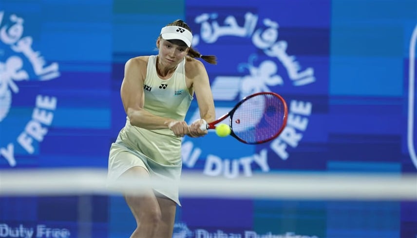 بطولة دبي.. تأهل ريباكينا وغوف وبيغولا إلى ثمن النهائي