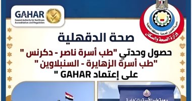 وكيل صحة الدقهلية يعتمد وحدتى طب أسرة ناصر بدكرنس والزهايرة بالسنبلاوين